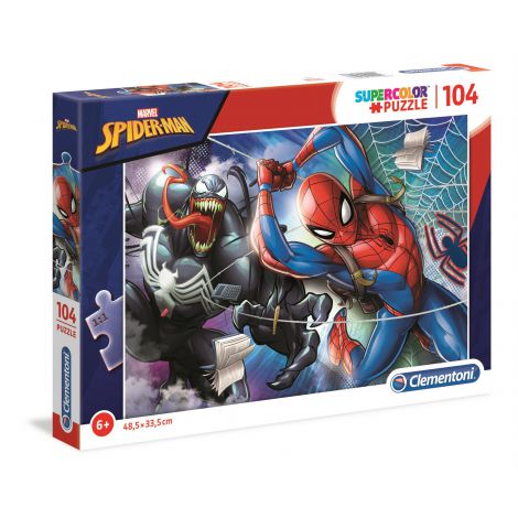 Puzzle Clementoni 104el Supercolor Spider-Man