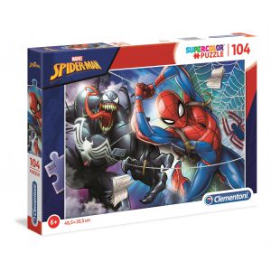Puzzle Clementoni 104el Supercolor Spider-Man