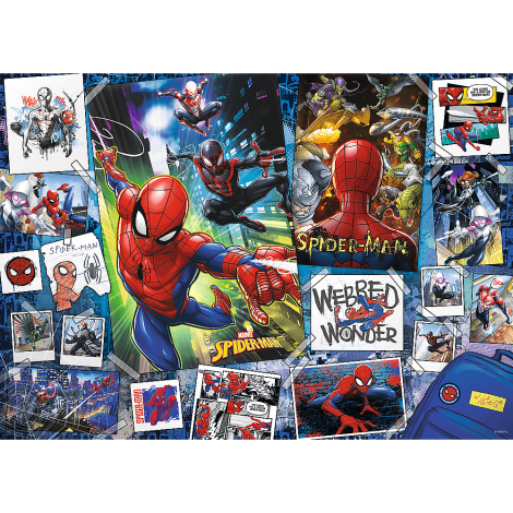 Puzzle Trefl 500el Plakaty z Superbohaterem - 2