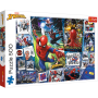 Puzzle Trefl 500el Plakaty z Superbohaterem - 2