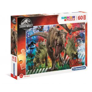 Puzzle Clementoni Maxi 60el Supercolor Jurassic World