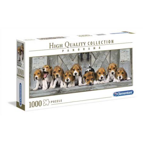 Puzzle Clementoni 1000el Panorama Beagles
