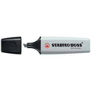 Zakreślacz Stabilo Boss Szary mglisty