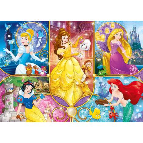 Puzzle Clementoni Brilliant 104el Princess - 2