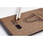 Szkicownik na spirali Happy Color Black&Brown A4/50/80g - 4