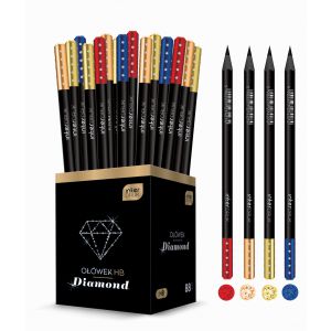 Ołówek Interdruk Czarny Diamond HB