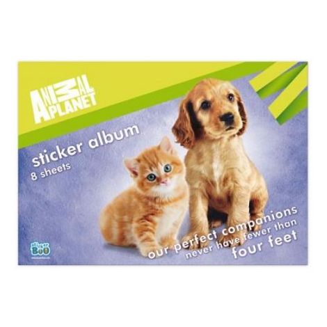 Album na naklejki StickerBoo A5/8 Animal Planet