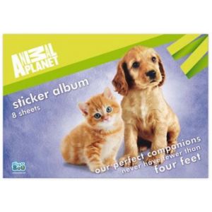 Album na naklejki StickerBoo A5/8 Animal Planet