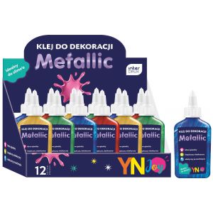 Klej brokatowy Interdruk Metallic 88,5ml