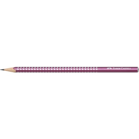 Ołówek Faber-Castell Sparkle Pearl, B, bordowy