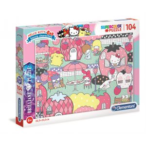 Puzzle Clementoni Brilliant 104el Hello Kitty