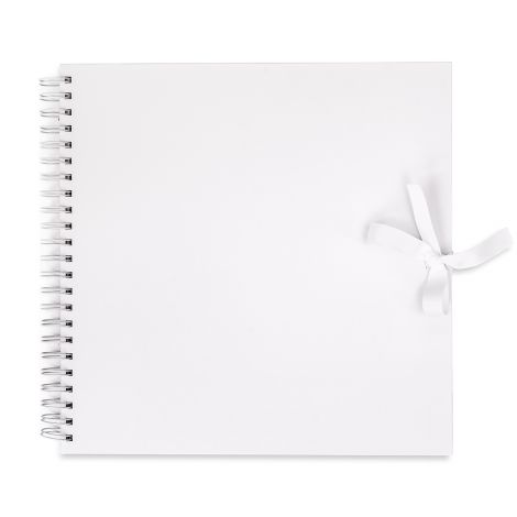 Album dpCraft do zdobienia 30.5x30.5cm, Biały 40 kart