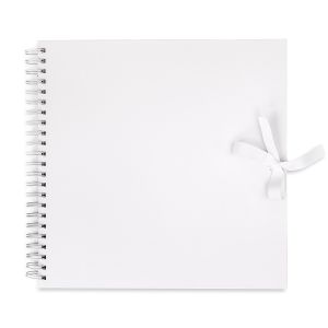 Album dpCraft do zdobienia 30.5x30.5cm, Biały 40 kart
