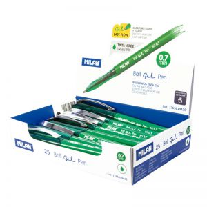 Długopis Milan Ball Gel 0,7 mm zielony