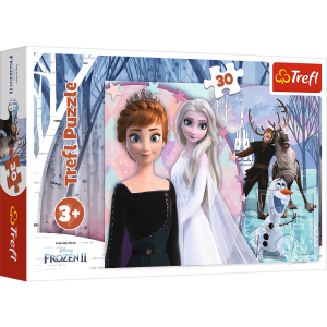 Puzzle Trefl 30el Frozen: Magiczna Kraina Lodu