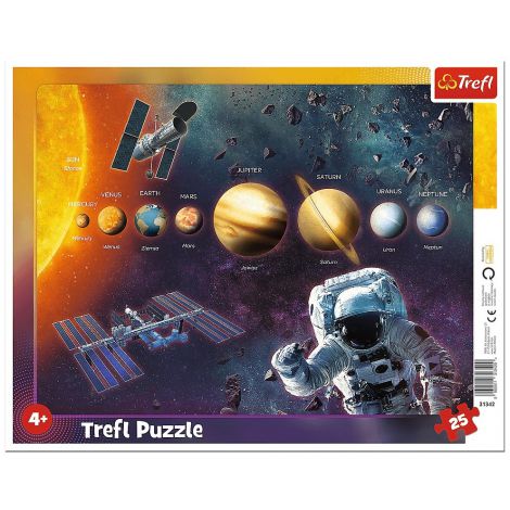 Puzzle Trefl Ramkowe 25el Układ Słoneczny
