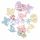 Elementy drewniane dpCraft, Wielkanoc Pastel 20szt