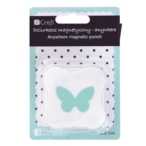 Dziurkacz magnetyczny dpCraft Anywhere 3,8cm Motyl