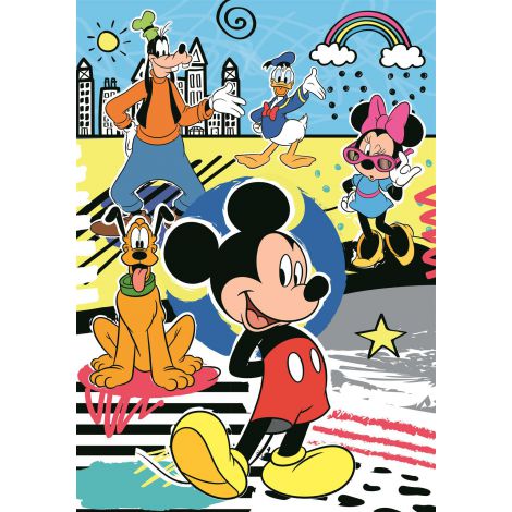 Puzzle Clementoni 104el + 3D Model Mickey Mouse - 2