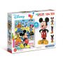 Puzzle Clementoni 104el + 3D Model Mickey Mouse - 2