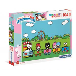Puzzle Clementoni Maxi 104el Supercolor Hello Kitty