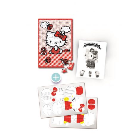 Puzzle Clementoni 104el + 3D Model Hello Kitty - 5