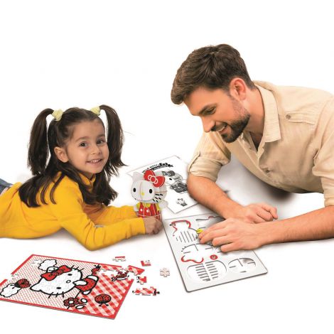 Puzzle Clementoni 104el + 3D Model Hello Kitty - 6