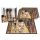 Komplet czterech podkładek na stół - G. Klimt, Pocałunek