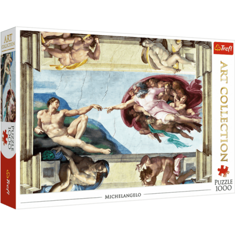 Puzzle Trefl 1000el Stworzenie Adama