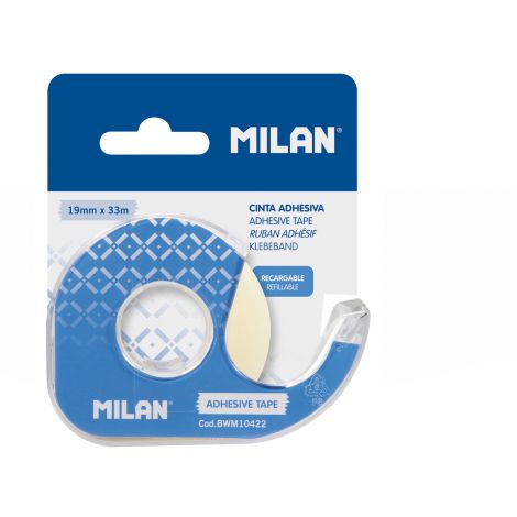 Taśma niewidoczna Milan 19mm x 33m, z dyspenserem