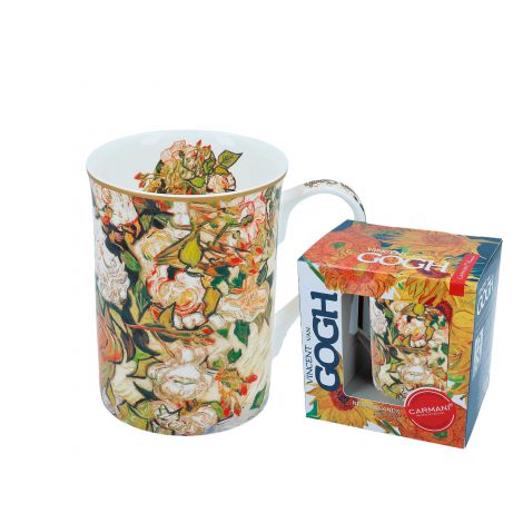 Kubek Classic New Carmani 350ml - V. van Gogh, Wazon z różami