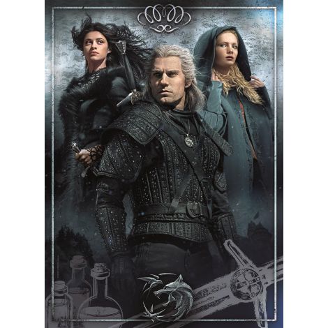 Puzzle Clementoni 1000el The Witcher - 2