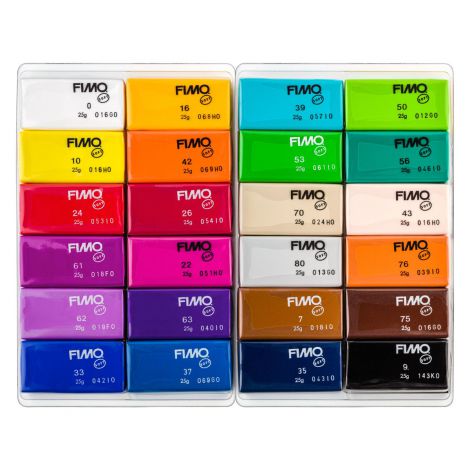 Zestaw biżuteryjny Staedtler Fimo Soft, Basic, 24x25g - 2