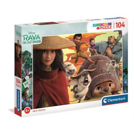 Puzzle Clementoni 104el Supercolor Raya And The Last Dragon - 2