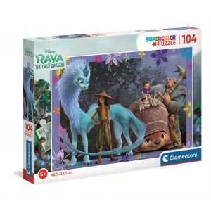 Puzzle Clementoni 104el Supercolor Raya And The Last Dragon 2