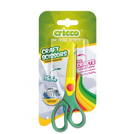Nożyczki dekoracyjne Cricco Craft, 15.5cm