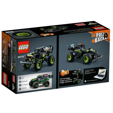 LEGO Technic 42118 Monster Jam Grave Digger - 2