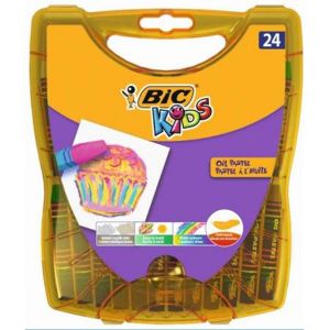 Pastele olejne Bic Kids, 24 kolory