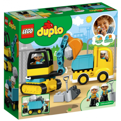 LEGO Duplo 10931 Ciężarówka i koparka gąsienicowa - 2