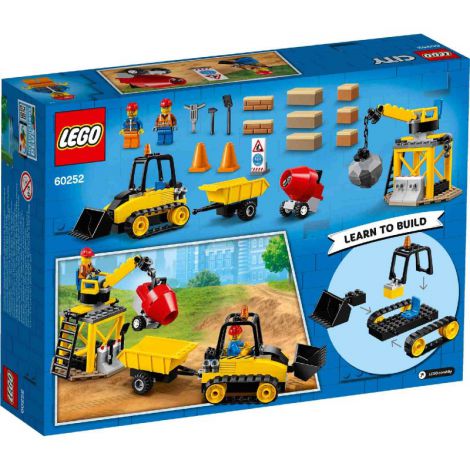 LEGO City 60252 Buldożer budowlany - 2