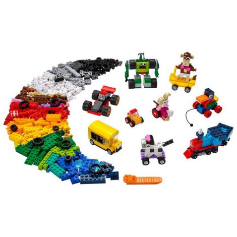 LEGO Classic 11014 Klocki na kołach - 3