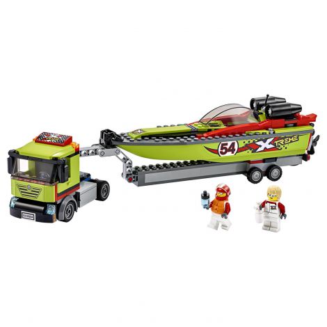 LEGO City 60254 Transporter łodzi wyścigowej - 2