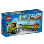 LEGO City 60254 Transporter łodzi wyścigowej - 2
