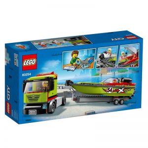 LEGO City 60254 Transporter łodzi wyścigowej