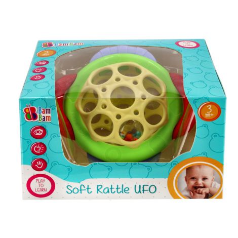 Bam Bam Miękka Grzechotka Ufo