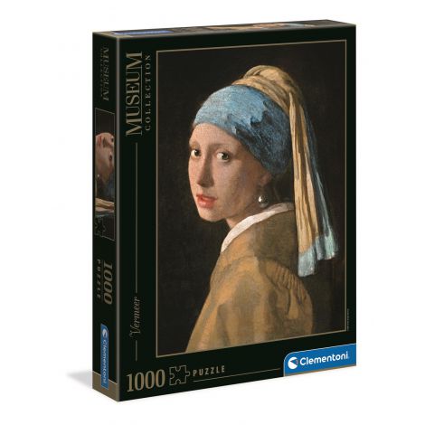 Puzzle Clementoni Museum 1000el Vermeer: Girl With A Pearl Earring