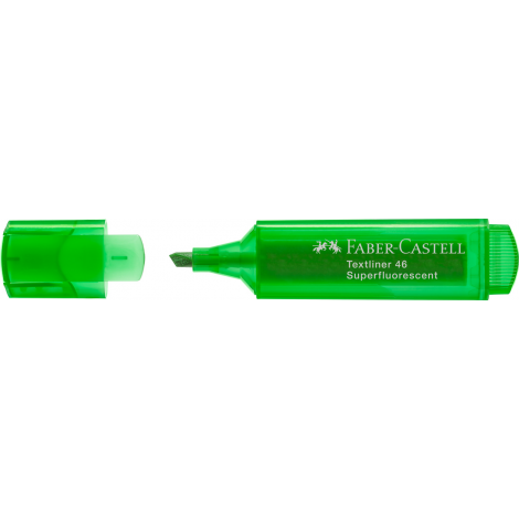 Zakreślacz Faber-Castell 1546, zielony