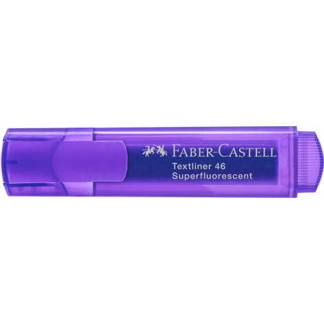 Zakreślacz Faber-Castell 1546, fioletowy - 2