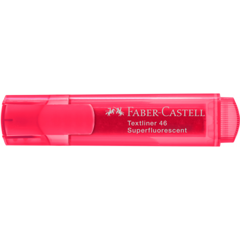 Zakreślacz Faber-Castell 1546, czerwony - 4