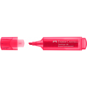 Zakreślacz Faber-Castell 1546, czerwony